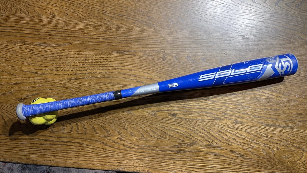 Bat Used BBCOR Certified 2020 Louisville Slugger Alloy Solo (-3) 28 oz 31"