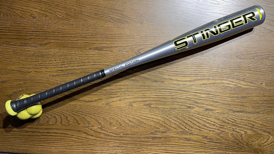 Bat Used BBCOR Certified 2021 Alloy Stinger Nuke (-3) 28 oz 32"