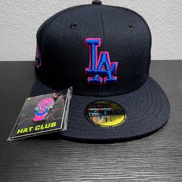 Genuine Merchandise Los Angeles Dodgers Baseball Fitted Size 7 3/4 Cooperstown Collection Hat Cap 