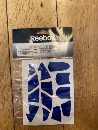 Custom Helmet Decals- Blue