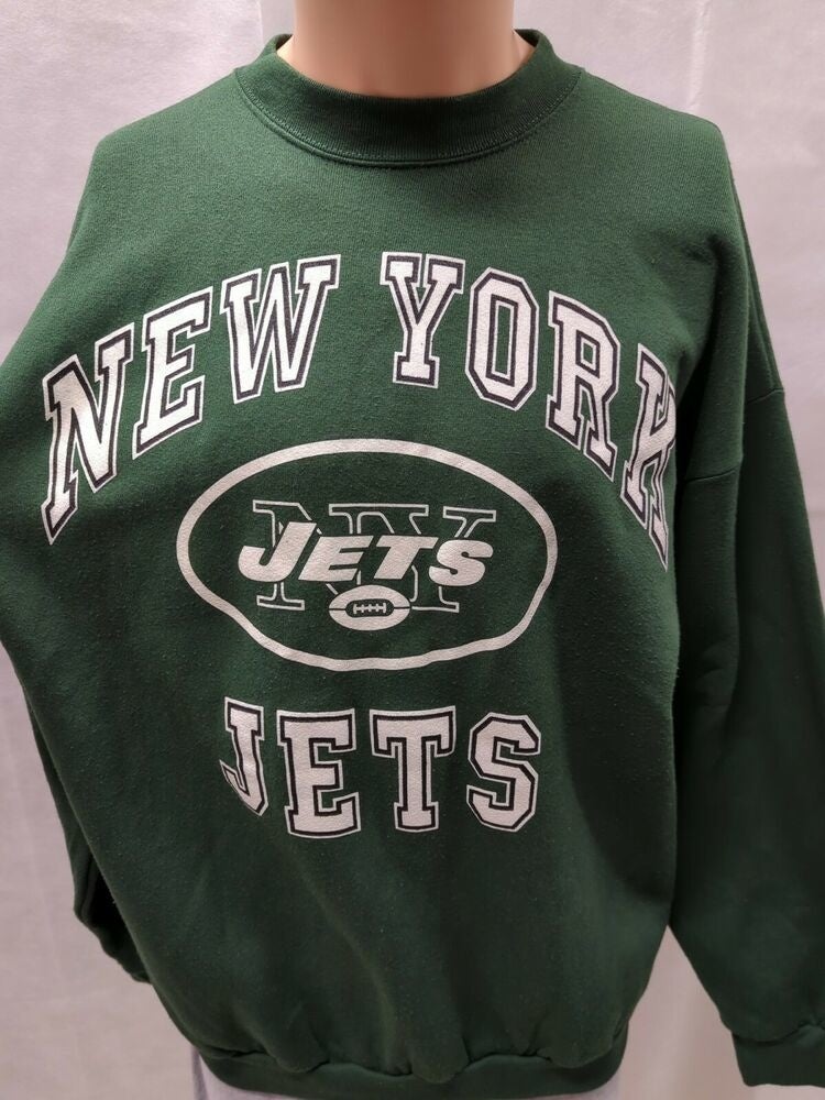 New York Jets Vintage Vertical Lines T-Shirt - Green