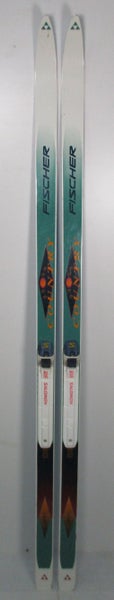Cross Country Skis Used Fischer Crown With Salomon SNS Bindings