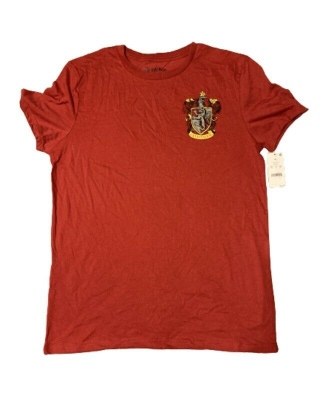 NWT Harry Potter Gryffindor Crest Tee Red Size Small