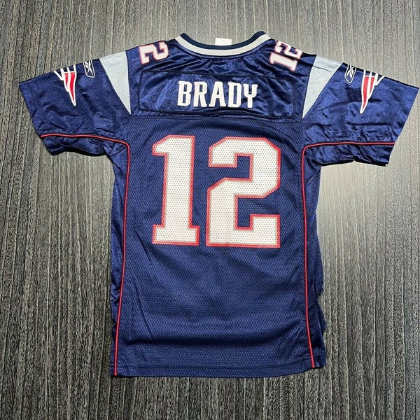 Tom Brady Youth New England Patriots Blue Jersey