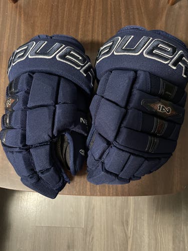 Blue Senior Bauer Nexus 1N 13"  Gloves