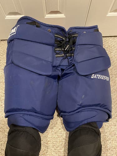 CCM Pro Stock XL Navy Gatekeeper Goalie Pants
