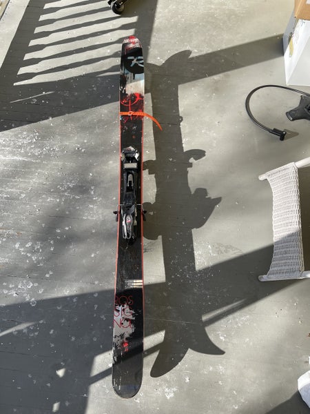 Skis Used Men's Rossignol Alpine Touring S7 With Bindings Max Din 12