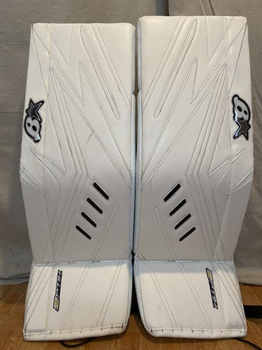 33" Brian's OPTiK 2 Goalie Leg Pads + Free Brian’s Knee Pads