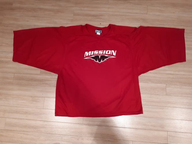 Mission goalie cut jersey