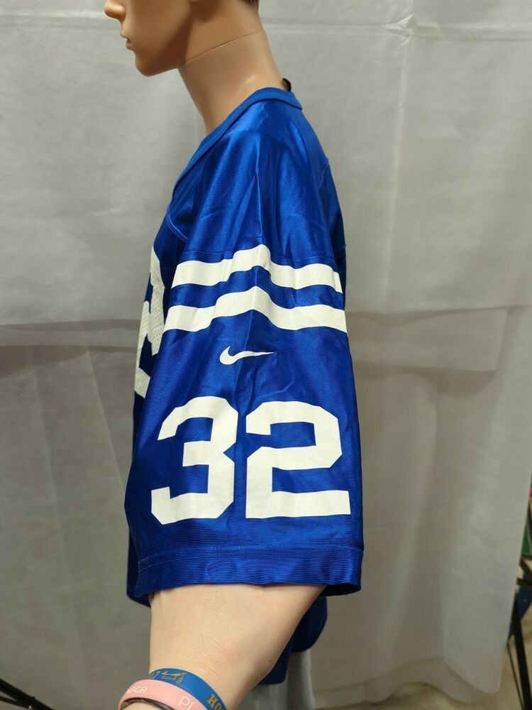 Authentic Vintage Edgerrin James Colts #32 Jersey Puma Blue size 48 Shirt  NFL