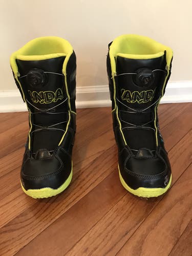 Snowboard Boots Kid's Used Size 6.0 (Women's 7.0) K2 Vandal