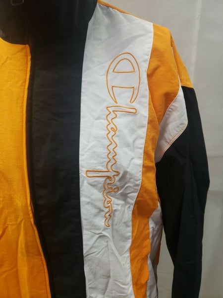 NWT Champion Full Zip Windbreaker M Spicy Orange