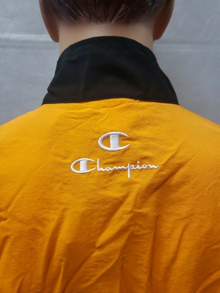 NWT Champion Full Zip Windbreaker M Spicy Orange