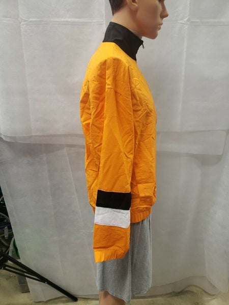 NWT Champion Full Zip Windbreaker M Spicy Orange