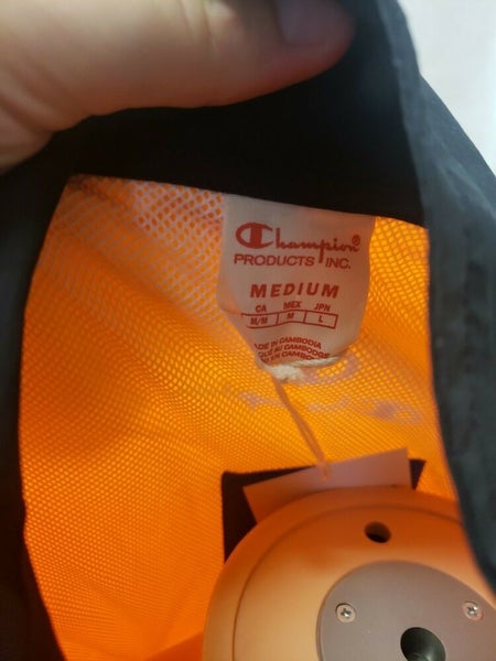 NWT Champion Full Zip Windbreaker M Spicy Orange