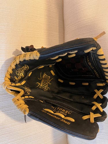 Baseball Glove Used Rawlings Right Hand Throw Infield Gold Glove 11.5"