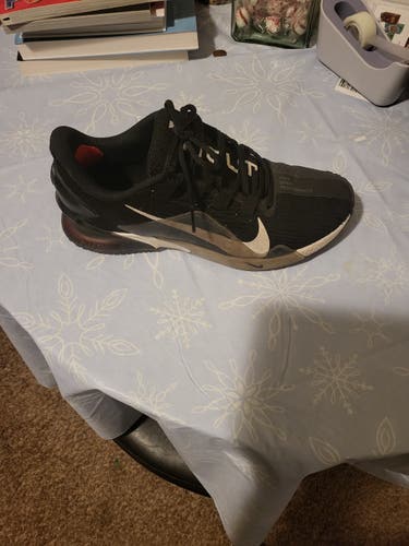 Black Used Adult Men's Size 9.5 (Women's 10.5) Turf Cleats Nike Trout