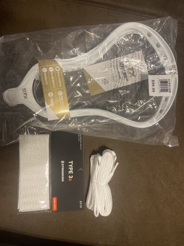 New Attack & Midfield Unstrung Stallion 900 Head With Mesh, Sidewalls and Shooting Strigs