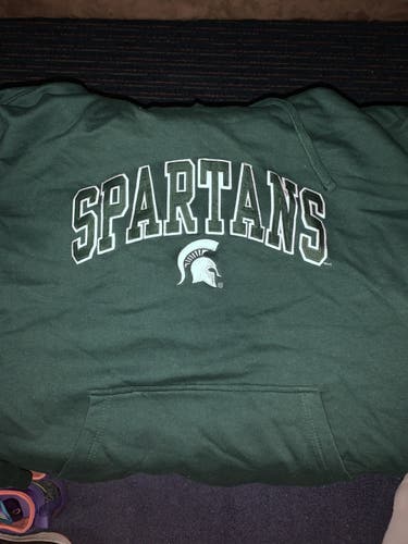 Michigan state Spartans hoodie L