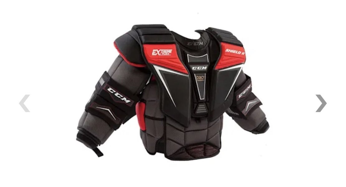 Used Large CCM Extreme Flex Shield 2 Goalie Chest Protector