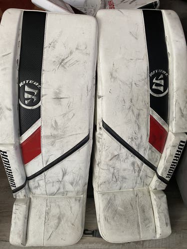 Goalie Leg Pads Used 34" Warrior Ritual G5