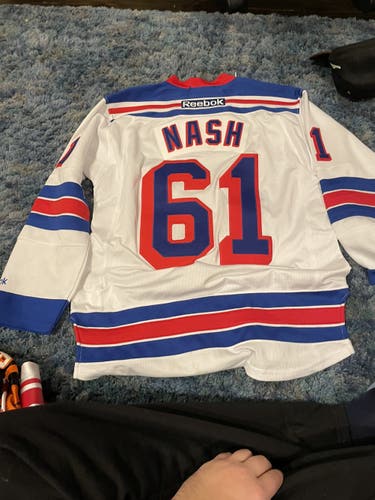 White Used Small Reebok Jersey