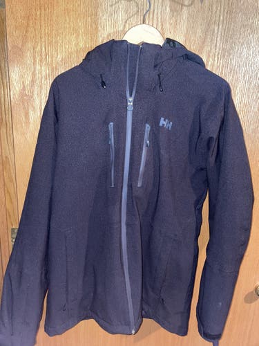 Black Men's Large Helly Hansen Jacket