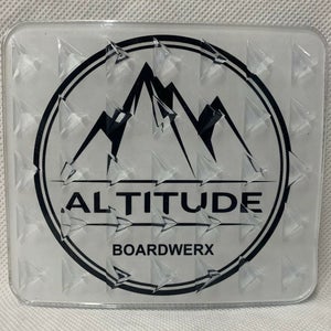 ALTITUDE BOARDWERX CLEAR SQUARE SNOWBOARD STOMP PAD *INCLUDES FREE STICKER