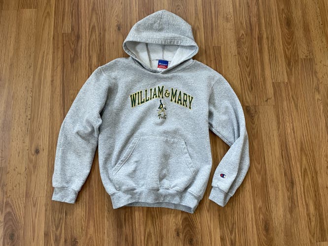 William & Mary Tribe NCAA SUPER AWESOME CHAMPION Boys Size Large Kids Hoodie!