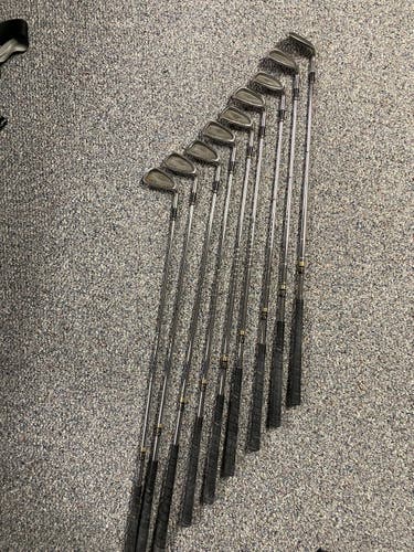 Men's Right Handed Regular Flex Steel Shaft King Oversize Iron Set
