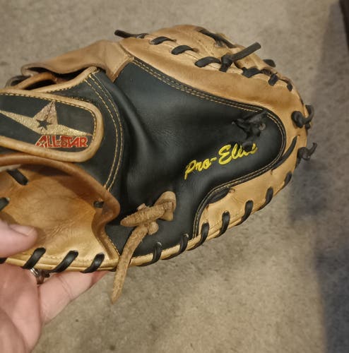FSOT Catcher's Glove Used All Star Right Hand Throw CM3000BT 35"