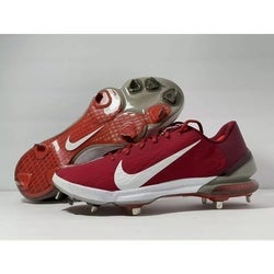 Nike Force Zoom Trout 7 Pro Metal Baseball Cleats Size 12 Maroon CQ7224-601