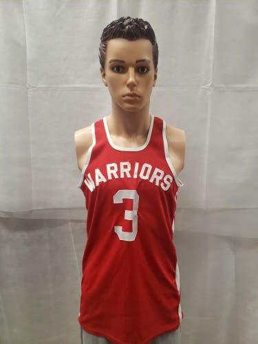 Vintage Warriors Empire Sporting Goods Basketball Jersey L