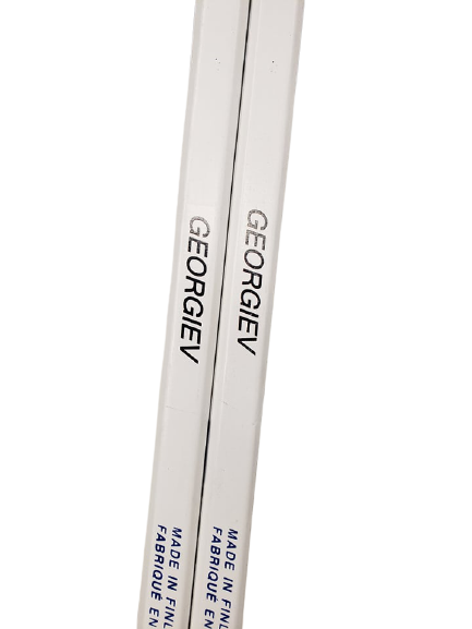 2-Pack Warrior Custom Pro Stock Goal Sticks Alexandar Georgiev 26" Mid-Heel Curve