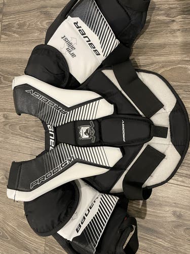 Youth hockey goalie chest protector