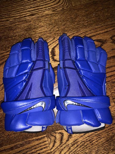 Used Player's Nike 12" Vapor Elite Lacrosse Gloves