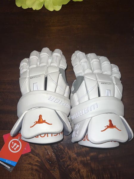 Texas Longhorns Lacrosse Gloves Warrior Evo 13" Brand New