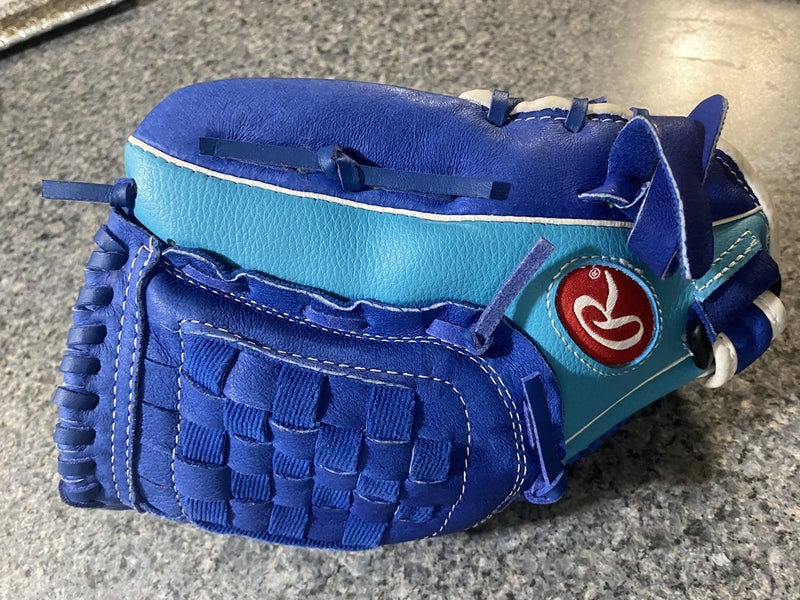 Rawlings Playmaker Series Blue & Baby Blue 12 Josh Donaldson Autograph  Series Baseball Glove