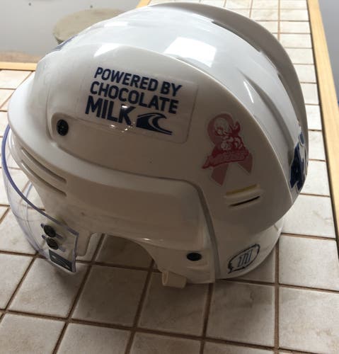 Manitoba Moose #47 AHL Pro Stock Bauer 4500 Hockey Helmet medium game worn