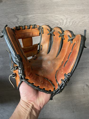 Baseball Glove Used Right Hand Throw Wilson Infield A2K 11.25"