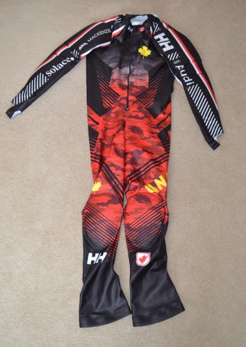 Team Canada Helly Hansen GS padded Ski Suit FIS Legal