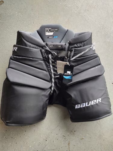 Hockey Goalie Pants Senior New Medium Bauer Elite