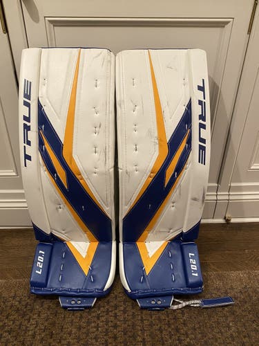 Used Three Times! True L20.1 Goalie Leg Pads
