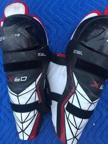 Shin Pads Used Bauer Vapor X60