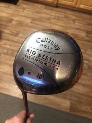 Left Handed Callaway Big Bertha Titanium 454  10°