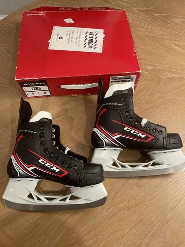 Hockey Skates Junior New CCM JetSpeed FT340 Regular Width Size 2