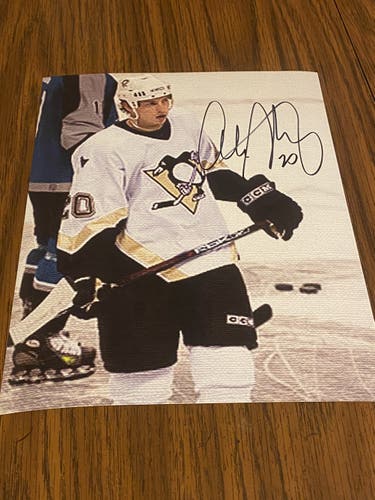 Pittsburgh Penguins Colby Armstrong Autographed 8x10 Photo