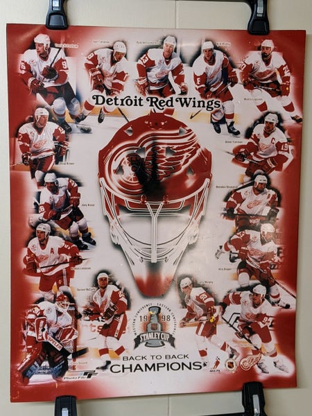 Detroit Red Wings 1998 Stanley Cup Championship Poster