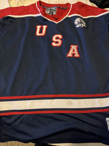 Blue Used XL Hockey Jersey
