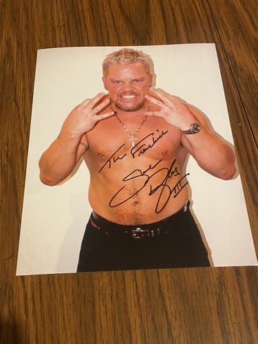 Shane Douglas Professional Wrestler Autographed Photo WWF ECW WCW